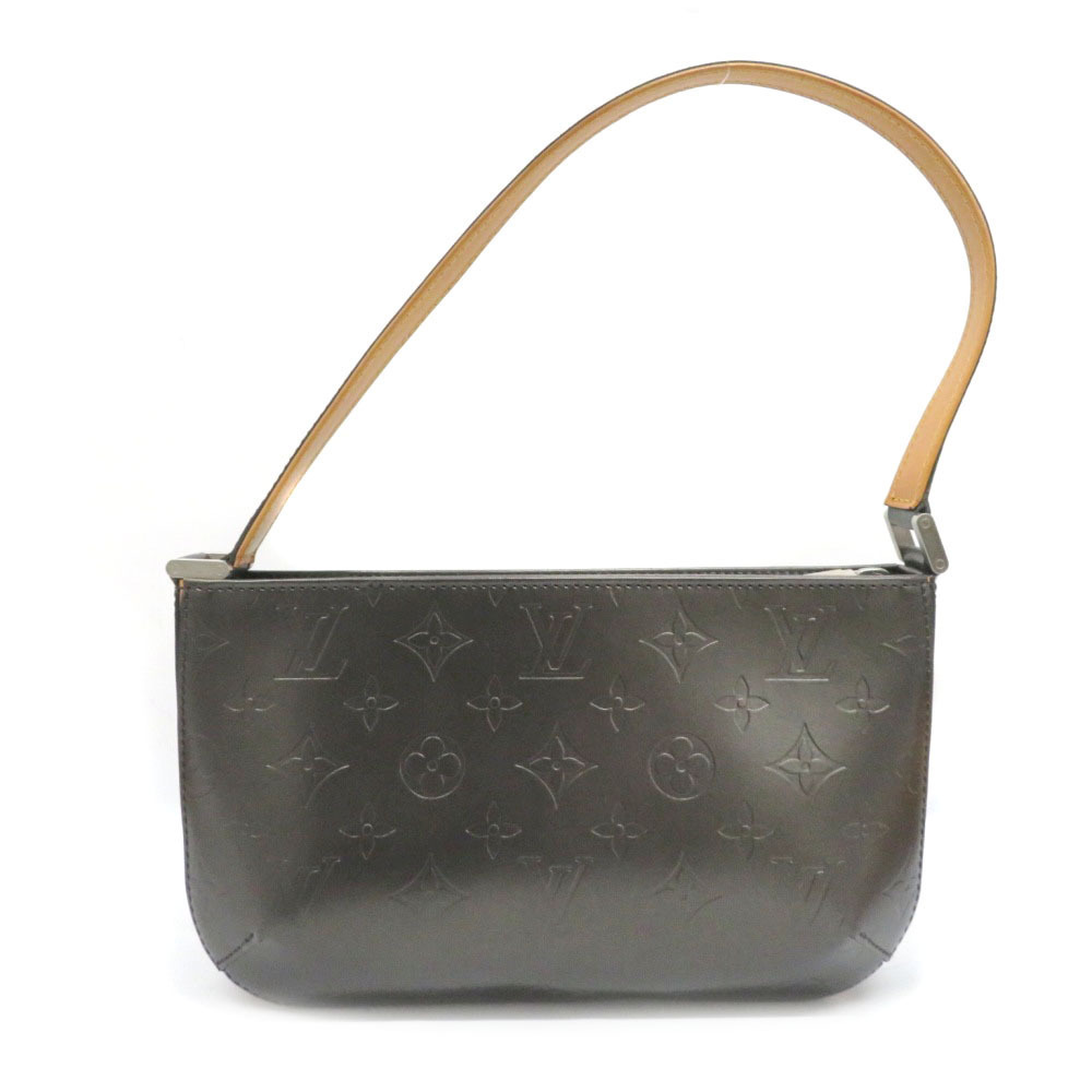 LOUIS VUITTON Fowler Monogram Matte Noir Black One Handbag Zipper
